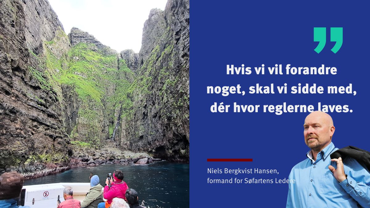 Billede til den relaterede nyhed Søfartens Ledere på Færøerne for lokal dialog og international indflydelse